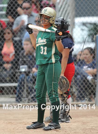 Thumbnail 2 in St. Monica @ Bellarmine-Jefferson (CIF SS Playoffs) photogallery.