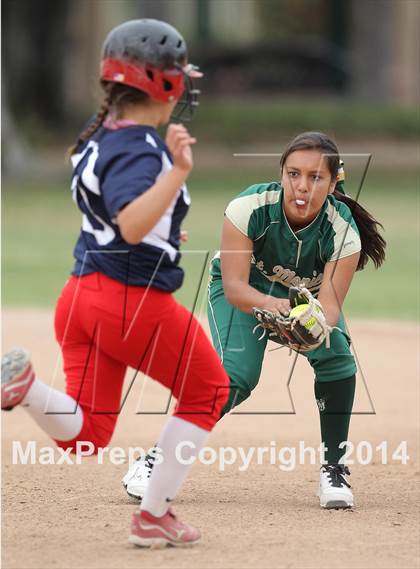 Thumbnail 3 in St. Monica @ Bellarmine-Jefferson (CIF SS Playoffs) photogallery.