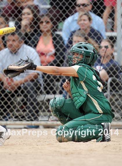Thumbnail 3 in St. Monica @ Bellarmine-Jefferson (CIF SS Playoffs) photogallery.