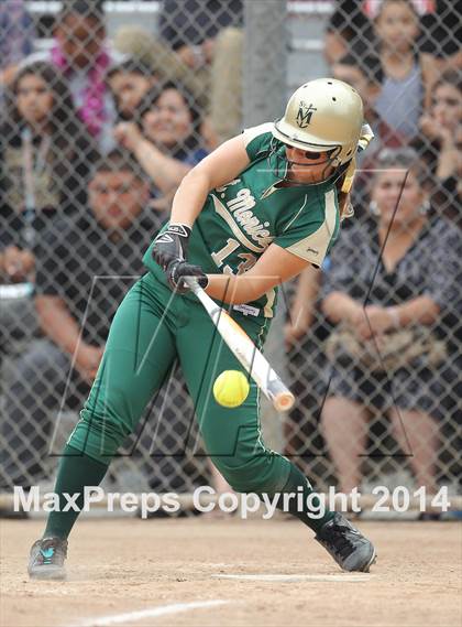 Thumbnail 1 in St. Monica @ Bellarmine-Jefferson (CIF SS Playoffs) photogallery.