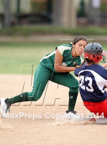 Thumbnail 1 in St. Monica @ Bellarmine-Jefferson (CIF SS Playoffs) photogallery.