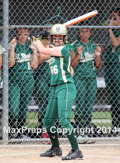 Thumbnail 3 in St. Monica @ Bellarmine-Jefferson (CIF SS Playoffs) photogallery.