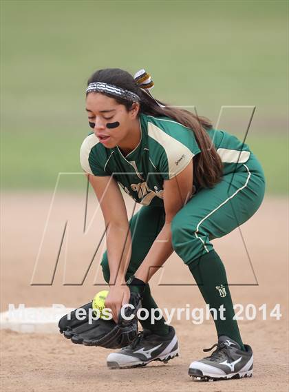 Thumbnail 3 in St. Monica @ Bellarmine-Jefferson (CIF SS Playoffs) photogallery.