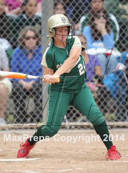 Thumbnail 2 in St. Monica @ Bellarmine-Jefferson (CIF SS Playoffs) photogallery.
