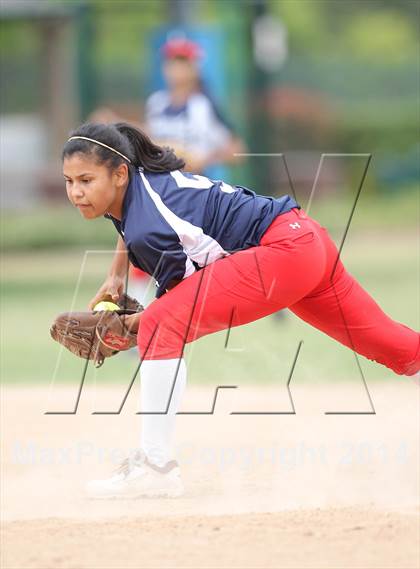 Thumbnail 3 in St. Monica @ Bellarmine-Jefferson (CIF SS Playoffs) photogallery.