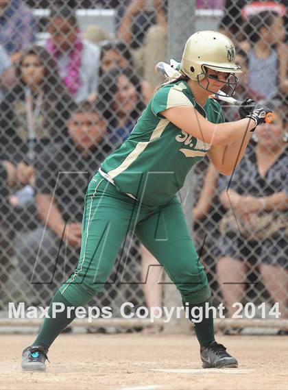 Thumbnail 1 in St. Monica @ Bellarmine-Jefferson (CIF SS Playoffs) photogallery.
