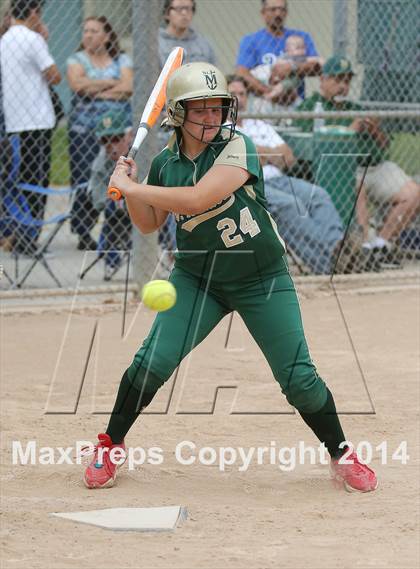 Thumbnail 1 in St. Monica @ Bellarmine-Jefferson (CIF SS Playoffs) photogallery.