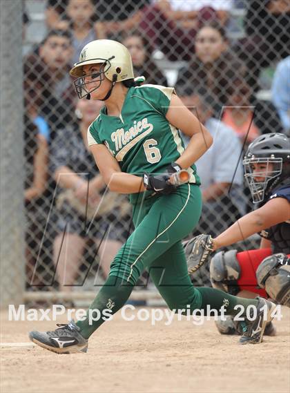 Thumbnail 1 in St. Monica @ Bellarmine-Jefferson (CIF SS Playoffs) photogallery.