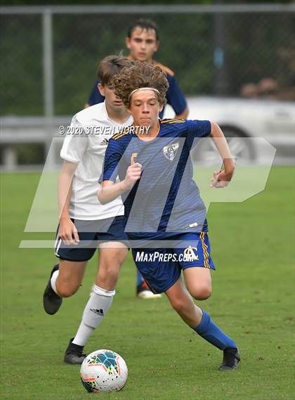 Thumbnail 2 in Wake Christian Academy @ Cary Academy (NCISAA 4A 1st Round) photogallery.
