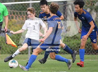 Thumbnail 2 in Wake Christian Academy @ Cary Academy (NCISAA 4A 1st Round) photogallery.