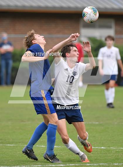 Thumbnail 1 in Wake Christian Academy @ Cary Academy (NCISAA 4A 1st Round) photogallery.