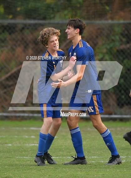 Thumbnail 3 in Wake Christian Academy @ Cary Academy (NCISAA 4A 1st Round) photogallery.