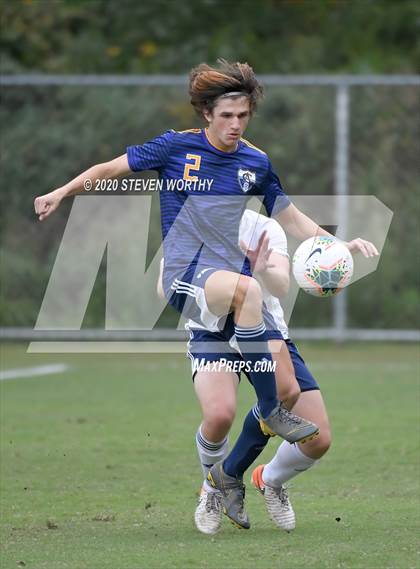 Thumbnail 1 in Wake Christian Academy @ Cary Academy (NCISAA 4A 1st Round) photogallery.