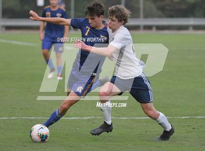 Thumbnail 3 in Wake Christian Academy @ Cary Academy (NCISAA 4A 1st Round) photogallery.