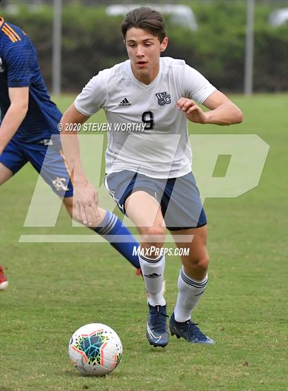 Thumbnail 2 in Wake Christian Academy @ Cary Academy (NCISAA 4A 1st Round) photogallery.