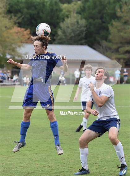 Thumbnail 3 in Wake Christian Academy @ Cary Academy (NCISAA 4A 1st Round) photogallery.