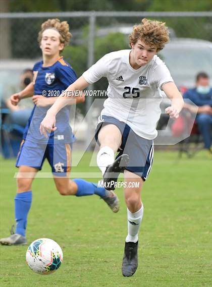 Thumbnail 2 in Wake Christian Academy @ Cary Academy (NCISAA 4A 1st Round) photogallery.