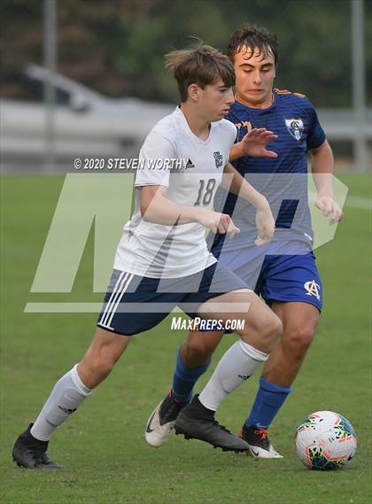 Thumbnail 3 in Wake Christian Academy @ Cary Academy (NCISAA 4A 1st Round) photogallery.