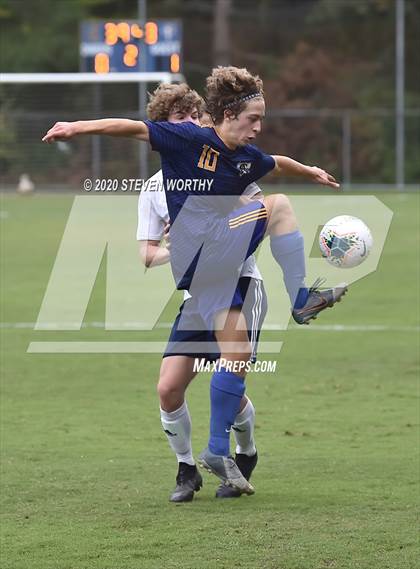 Thumbnail 1 in Wake Christian Academy @ Cary Academy (NCISAA 4A 1st Round) photogallery.