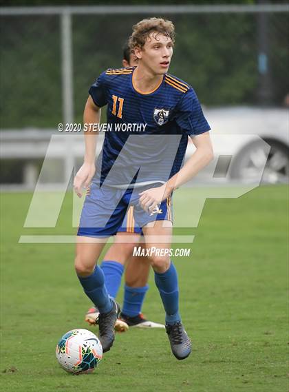 Thumbnail 3 in Wake Christian Academy @ Cary Academy (NCISAA 4A 1st Round) photogallery.