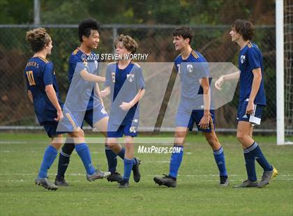 Thumbnail 1 in Wake Christian Academy @ Cary Academy (NCISAA 4A 1st Round) photogallery.