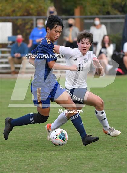 Thumbnail 2 in Wake Christian Academy @ Cary Academy (NCISAA 4A 1st Round) photogallery.
