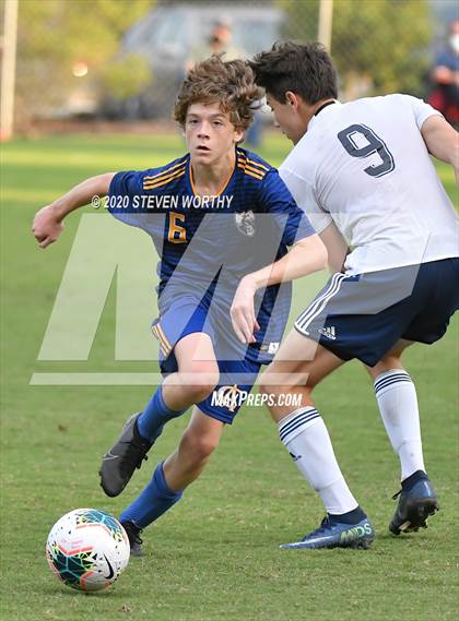 Thumbnail 3 in Wake Christian Academy @ Cary Academy (NCISAA 4A 1st Round) photogallery.