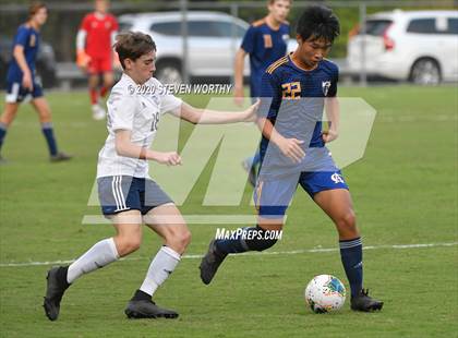 Thumbnail 1 in Wake Christian Academy @ Cary Academy (NCISAA 4A 1st Round) photogallery.