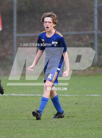 Thumbnail 1 in Wake Christian Academy @ Cary Academy (NCISAA 4A 1st Round) photogallery.