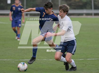 Thumbnail 2 in Wake Christian Academy @ Cary Academy (NCISAA 4A 1st Round) photogallery.