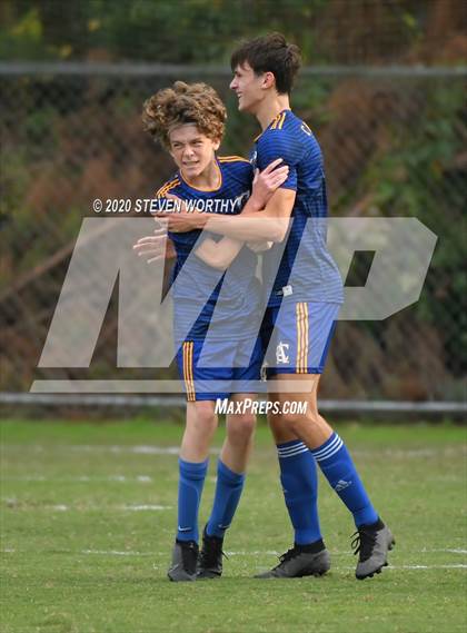 Thumbnail 1 in Wake Christian Academy @ Cary Academy (NCISAA 4A 1st Round) photogallery.