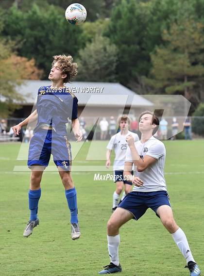 Thumbnail 1 in Wake Christian Academy @ Cary Academy (NCISAA 4A 1st Round) photogallery.