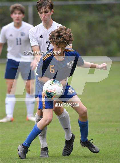 Thumbnail 3 in Wake Christian Academy @ Cary Academy (NCISAA 4A 1st Round) photogallery.