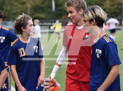 Thumbnail 3 in Wake Christian Academy @ Cary Academy (NCISAA 4A 1st Round) photogallery.
