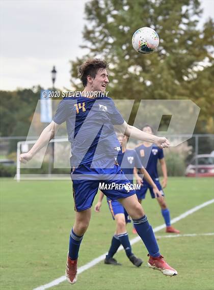 Thumbnail 3 in Wake Christian Academy @ Cary Academy (NCISAA 4A 1st Round) photogallery.