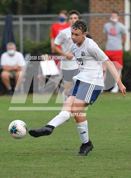 Thumbnail 2 in Wake Christian Academy @ Cary Academy (NCISAA 4A 1st Round) photogallery.