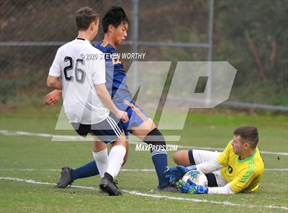 Thumbnail 1 in Wake Christian Academy @ Cary Academy (NCISAA 4A 1st Round) photogallery.
