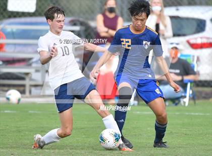 Thumbnail 1 in Wake Christian Academy @ Cary Academy (NCISAA 4A 1st Round) photogallery.