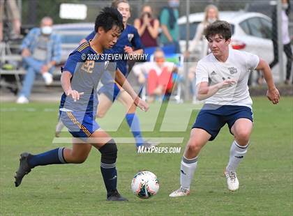 Thumbnail 1 in Wake Christian Academy @ Cary Academy (NCISAA 4A 1st Round) photogallery.