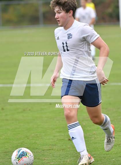 Thumbnail 2 in Wake Christian Academy @ Cary Academy (NCISAA 4A 1st Round) photogallery.