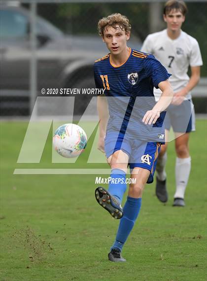 Thumbnail 1 in Wake Christian Academy @ Cary Academy (NCISAA 4A 1st Round) photogallery.