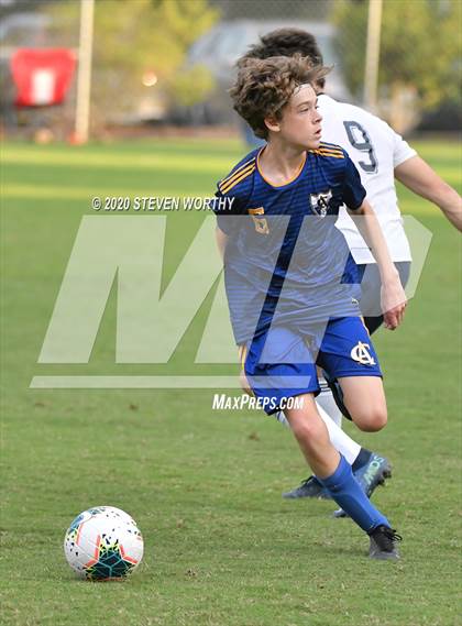Thumbnail 1 in Wake Christian Academy @ Cary Academy (NCISAA 4A 1st Round) photogallery.