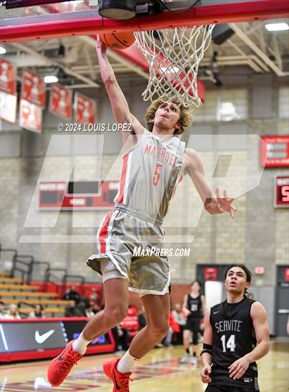 Thumbnail 1 in Servite @ Mater Dei (Nike Extravaganza) photogallery.