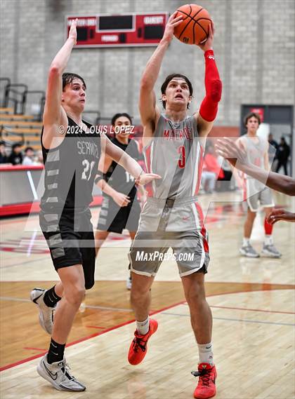 Thumbnail 1 in Servite @ Mater Dei (Nike Extravaganza) photogallery.