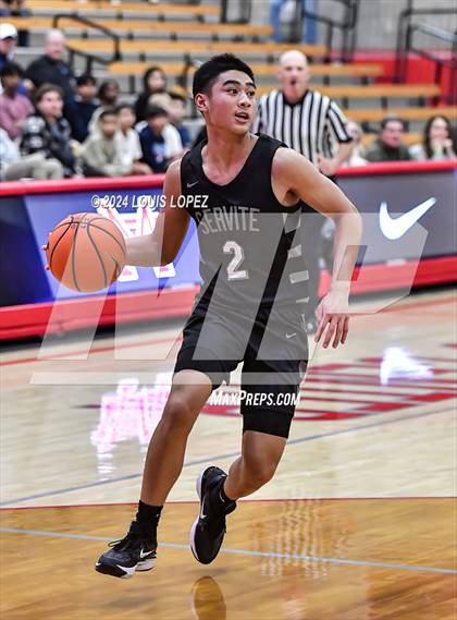 Thumbnail 3 in Servite @ Mater Dei (Nike Extravaganza) photogallery.