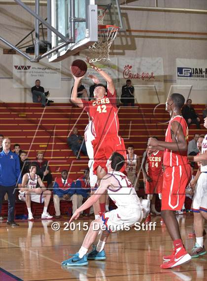 Thumbnail 3 in Cathedral Catholic vs. St. Ignatius (Fr. Barry Christmas Classic) photogallery.