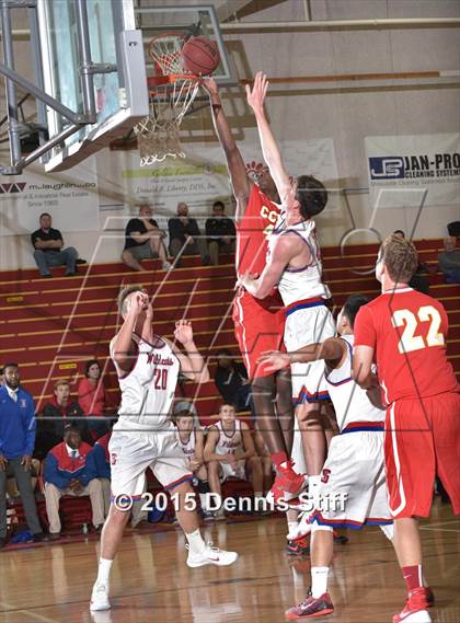 Thumbnail 2 in Cathedral Catholic vs. St. Ignatius (Fr. Barry Christmas Classic) photogallery.