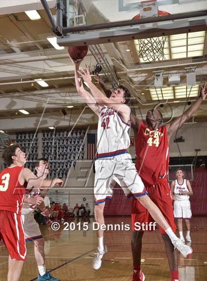 Thumbnail 2 in Cathedral Catholic vs. St. Ignatius (Fr. Barry Christmas Classic) photogallery.