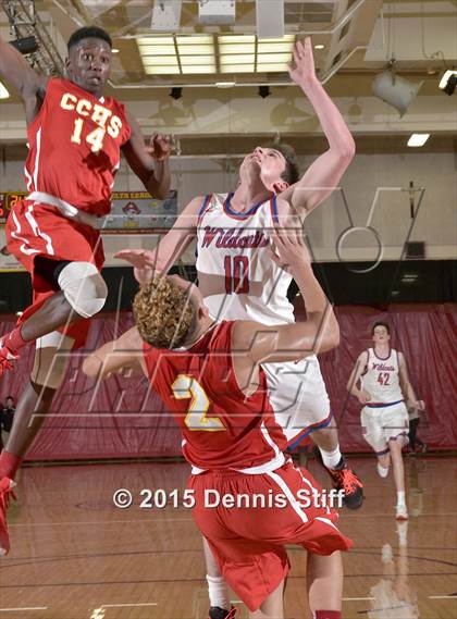 Thumbnail 1 in Cathedral Catholic vs. St. Ignatius (Fr. Barry Christmas Classic) photogallery.