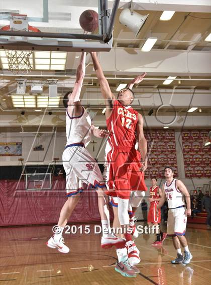 Thumbnail 3 in Cathedral Catholic vs. St. Ignatius (Fr. Barry Christmas Classic) photogallery.
